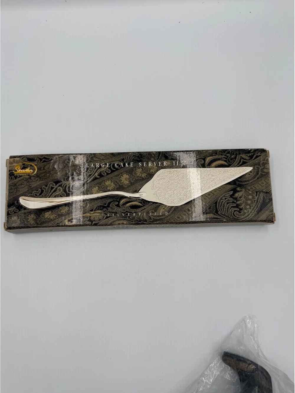 Sambonet Large Silverplated Cake Server 11.5